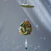 Owl Dome Sun Catcher (with Cut Glass Crystals featuring platinum foiling for sparkle)