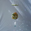 Owl Dome Sun Catcher (with Cut Glass Crystals featuring platinum foiling for sparkle)