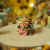 Laying Panda Mini Log Trinket (2.5cm Tall x 2.5cm Width)