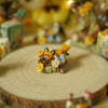 Jumping Fox Mini Log Trinket (2.5cm Tall x 2.5cm Width)