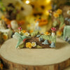 Humming Bird and Friends Log Trinket (2.5cm Height x 5cm Length)