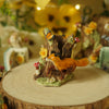 Running Fox Log Trinket (4cm Height x 4.5cm Length)