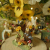 Owl and Friends Log Trinket (6cm Height x 4.5cm Length)
