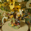 Owl and Friends Log Trinket (6cm Height x 4.5cm Length)