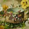 Red Panda Blossom Woodland Tree Pot (9cm width x 4.5cm height)