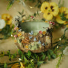Raccoon and Friends Woodland Tree Pot (9cm width x 4.5cm height)