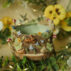 Owl, Birds and Friends Woodland Tree Pot (9cm width x 4.5cm height)