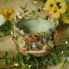 Owl, Birds and Friends Woodland Tree Pot (9cm width x 4.5cm height)