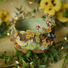 Deer, Duck and Friends Woodland Tree Pot (9cm width x 4.5cm height)