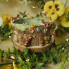 Blossom Panda Woodland Pot (9cm width x 4.5cm height)