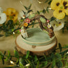 Archway Floral Owl Dish (7cm width x 6cm height to top of arch)