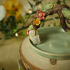 Archway Floral Owl Dish (7cm width x 6cm height to top of arch)