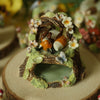 Fox Archway Porcelain Trinket (5.5cm x 5.5cm)