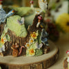 Owl, Panda and Creatures Woodland Porcelain Trinket (5cm width x 5cm Height)