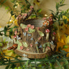 Red Panda Blossom Tree Stump Woodland Dish (7cm Width x 7cm Height)