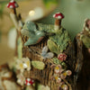 Otter and Fox Tree Stump Woodland Dish (7cm Width x 7cm Height)