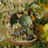 Woodland Friends Archway Tree Stump Dish (7cm Width x 8cm Height including the archway)