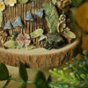 Woodland Friends Archway Tree Stump Dish (7cm Width x 8cm Height including the archway)