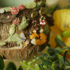 Otter and Fox WoodlandTree Stump Dish (8cm Width x 4cm Height)