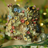 Woodland Garden Sculpture Calico Cats (7cm width x 7cm height)