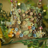 Woodland Garden Sculpture Sitting Fox (7cm width x 8cm height)