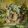Woodland Garden Sculpture Cats (9cm width x 8cm height)