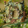 Woodland Garden Sculpture Cats (9cm width x 8cm height)