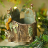 Discounted due to shorter back and side:Woodland Garden Sculpture (7cm width x 7cm height)