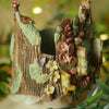 Discounted due to shorter back and side:Woodland Garden Sculpture (7cm width x 7cm height)