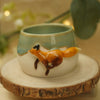 Running Fox Vessel (4.5cm width x 4cm height)