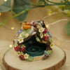 Woodland Dome Dish Trinket (6cm width x 6cm height)