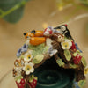 Woodland Dome Dish Trinket (6cm width x 6cm height)
