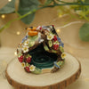 Woodland Dome Dish Trinket (6cm width x 6cm height)