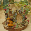 Woodland Fox and Friends Vessel (8cm width x 7cm height)