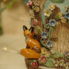 Woodland Fox and Friends Vessel (8cm width x 7cm height)