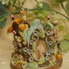 Woodland Fox and Pumpkins Vessel (8cm width x 8cm height)