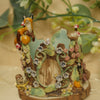 Woodland Fox and Pumpkins Vessel (8cm width x 8cm height)