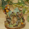 Woodland Fox and Pumpkins Vessel (8cm width x 8cm height)