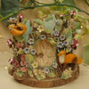 Woodland Foxes and Birds Vessel (8cm width x 8cm height)