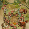 Woodland Red Pandas Vessel (8cm width x 8cm height)