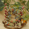 Woodland Friends and Florals Vessel (9cm width x 9cm height)