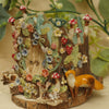 Woodland Friends and Florals Vessel (9cm width x 9cm height)