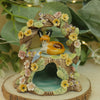 Woodland Archway Sitting Fox ( 7cm width x 8cm Height)