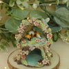 Woodland Archway Fox and Hummingbird ( 7cm width x 8cm Height)