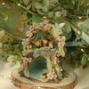 Woodland Archway Fox and Hummingbird ( 7cm width x 8cm Height)