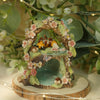 Woodland Archway Fox and Hummingbird ( 7cm width x 8cm Height)