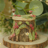 Woodland Trinket Pot Rose Cottage  ( 5cm width x 6cm Height)