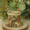 Woodland Trinket Pot Rose Cottage  ( 5cm width x 6cm Height)
