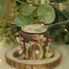 Woodland Trinket Pot Butterfly Cottage  ( 5cm width x 6cm Height)