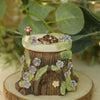 Woodland Trinket Pot Deer Cottage  ( 5cm width x 6cm Height)